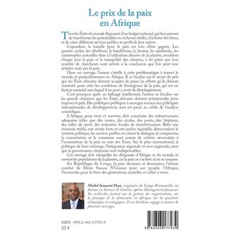 Le prix de la paix en Afrique