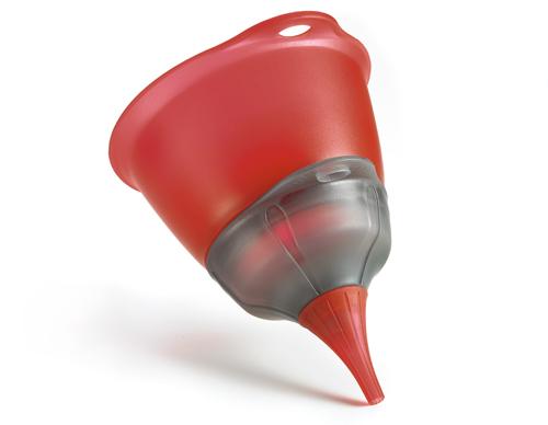 Entonnoir 3 en 1 Cuisipro 2,5, 9 et 14 cm Rouge