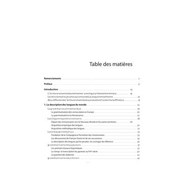Histoire de l'écriture romanisée du vietnamien (1615-1919)
