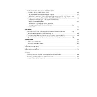 Histoire de l'écriture romanisée du vietnamien (1615-1919)