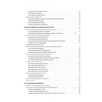 Histoire de l'écriture romanisée du vietnamien (1615-1919)