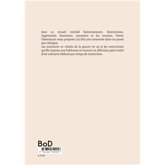 Rationnement Restrictions Ingéniosité