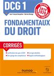 DCG 1 Fondamentaux du droit - Corrigés - Réforme 2019/2020