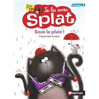 Je lis avec Splat : Sous la pluie