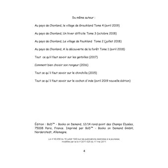 Au pays de Chonland, vers de nouveaux horizons