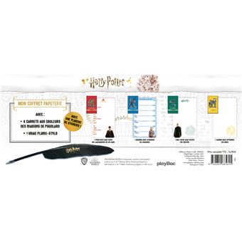 Harry Potter - Coffret papeterie avec plume et carnets - Édition enrichie