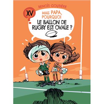autocollant ancien Le RUGBY c'est pour BIBI ballon ovale Daniel BIBI