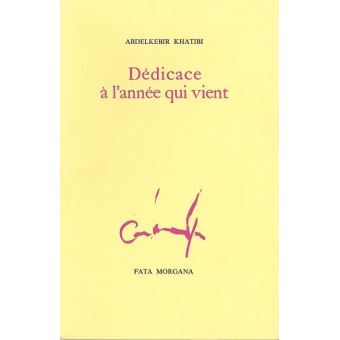 Dédicace à l’année qui vient