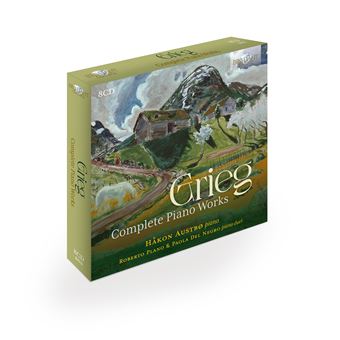 Grieg-Complete Piano Works - 8 CDs