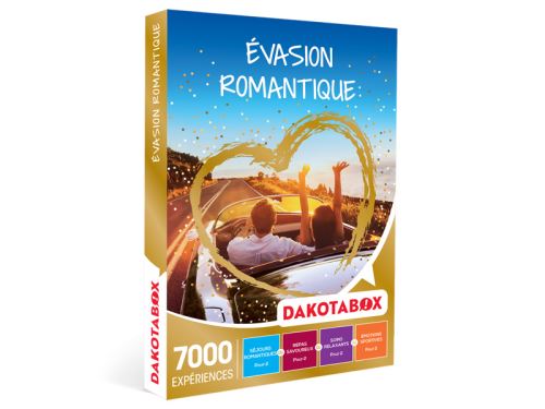 Coffret cadeau Dakotabox Évasion romantique