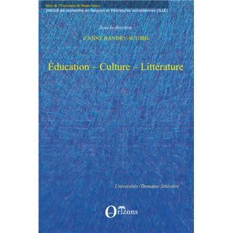 Education - culture - litterature