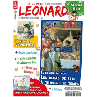 Le Petit Léonard n°263 - Les repas de fêtes - Décembre 2020