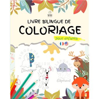 Livre Bilingue de Coloriage