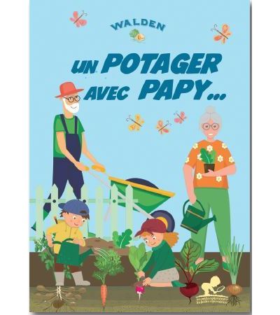 Un potager avec papy -  Collectif - broché