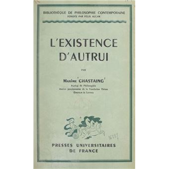 L'existence d'autrui - 1