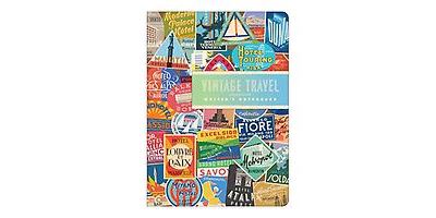 Vintage Travel Luggage Labels - Writer's Notebook Set