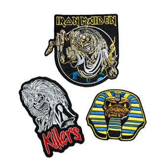 Set de 5 patchs Iron Maiden