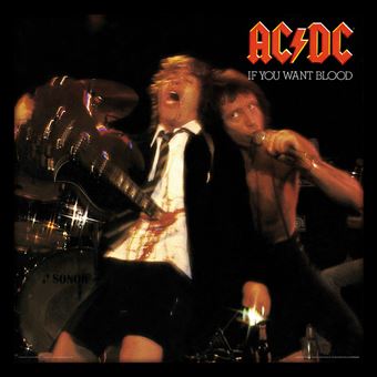 Cover Framed Print AC/DC If You Want Blood