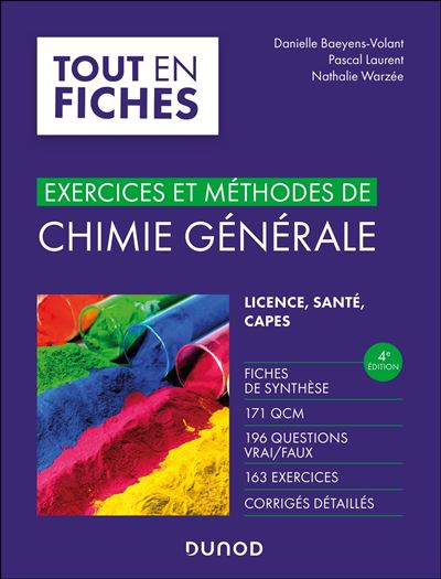Chimie générale - 2e éd. - Exercices et méthodes