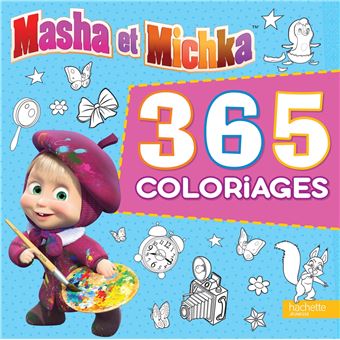 Masha et Michka - 365 coloriages