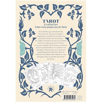 Tarot à colorier