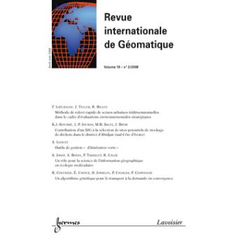 Revue internationale de geomatique vol 18 n  2 avriljuin 200