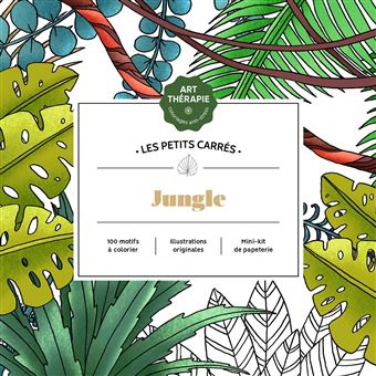 Les petits carrés d'Art-thérapie Jungle