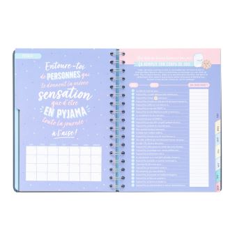 Agenda classique Mr. Wonderful Semainier 2020 2021 Ici les rêves se réalisent Bleu