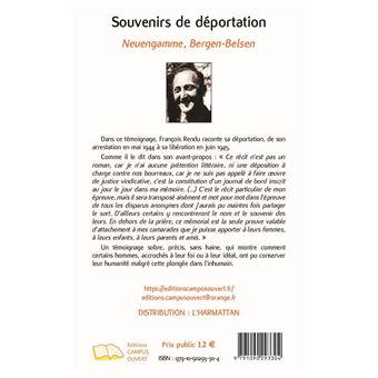 Souvenirs de déportation