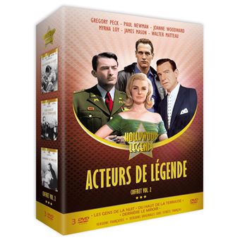 Coffret Acteurs de légende Volume 2 DVD