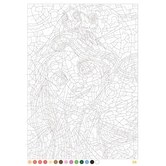 Coloriages mystères Disney - Portraits