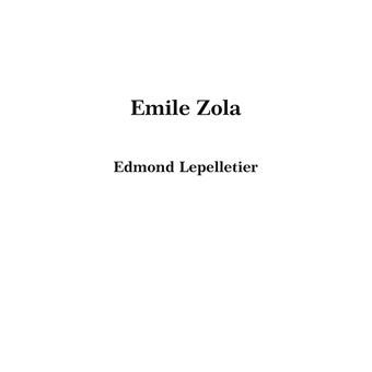 Émile Zola