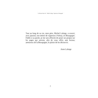 La passion d'une vie