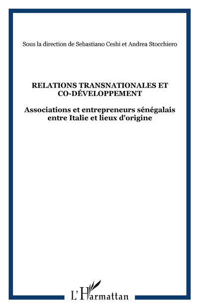 Relations transnationales et co-développement, associations