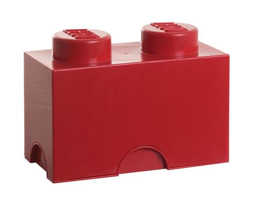 Lego Brique De Rangement - 40021730 - Empilable - Rouge