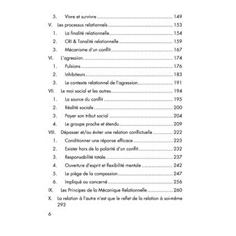 La mécanique relationnelle