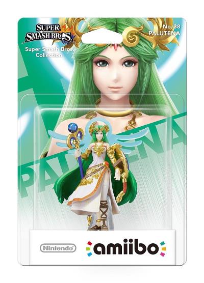 Figurine Amiibo Palutena Série Super Smash Bros Numéro 38