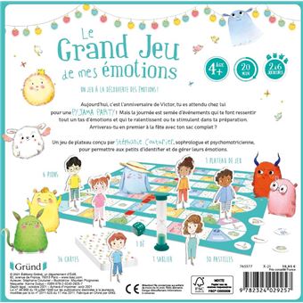 Le grand jeu de mes émotions
