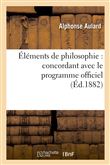 Éléments de philosophie : concordant avec le programme officiel (8e édition revue et corrigée)