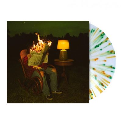 I Hope Hell Isn't Real Vinyle Vert Opaque et Orange