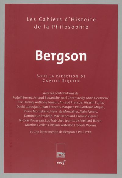 Bergson - Camille Riquier - broché