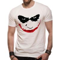 Tee-Shirt Batman The Dark Knight Joker Smile Outline Taille L