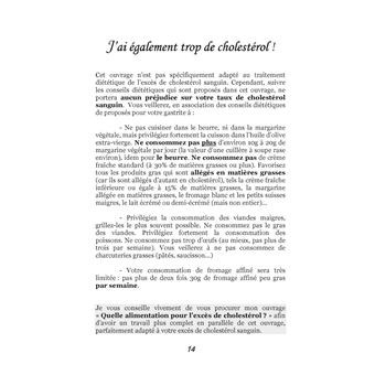 Quelle alimentation pour la gastrite ?