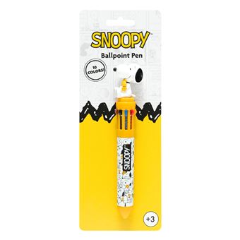 Stylo 3D Snoopy Lazy Days 10 couleurs