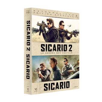 SicarioCoffret Sicario et Sicario 2 La Guerre des cartels DVD