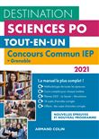 Destination Sciences Po - Concours commun 2021 IEP + Grenoble