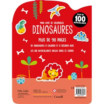 Dinosaures coloriages