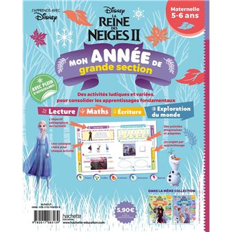 REINE DES NEIGES 2 - Mon année de Grande section (5 - 6 ans)