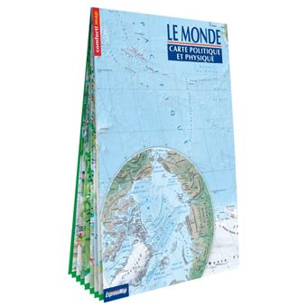 Monde 1/31.000.000   carte politique et physique (format XXL, laminée)
