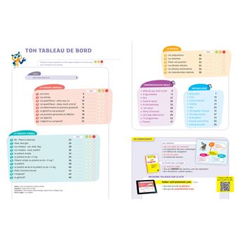 Anglais 5e - LV1 (A1+, A2)